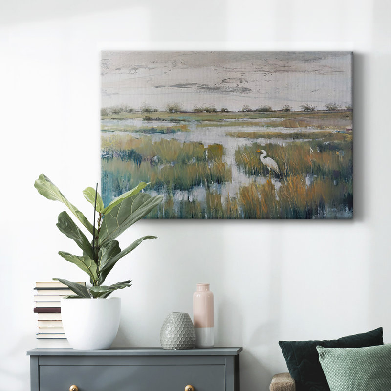Toile tendue Marshland View VI-Gallery, H 12 po x l 18 po