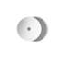 Vox® Vitreous China Circular Vessel Bathroom Sink with Overflow-11889220