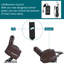 Crustal 83cm Wide Faux Leather Lift Assist Home Theatre Recliner-98215796