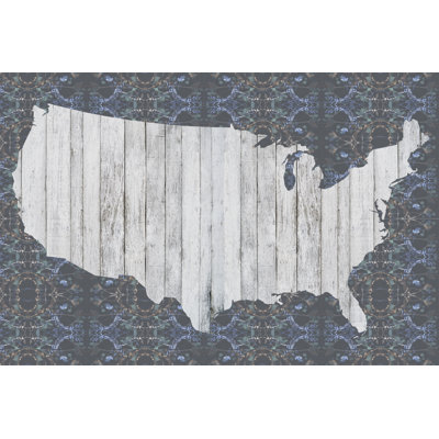 Flower Map VI - Graphic Art