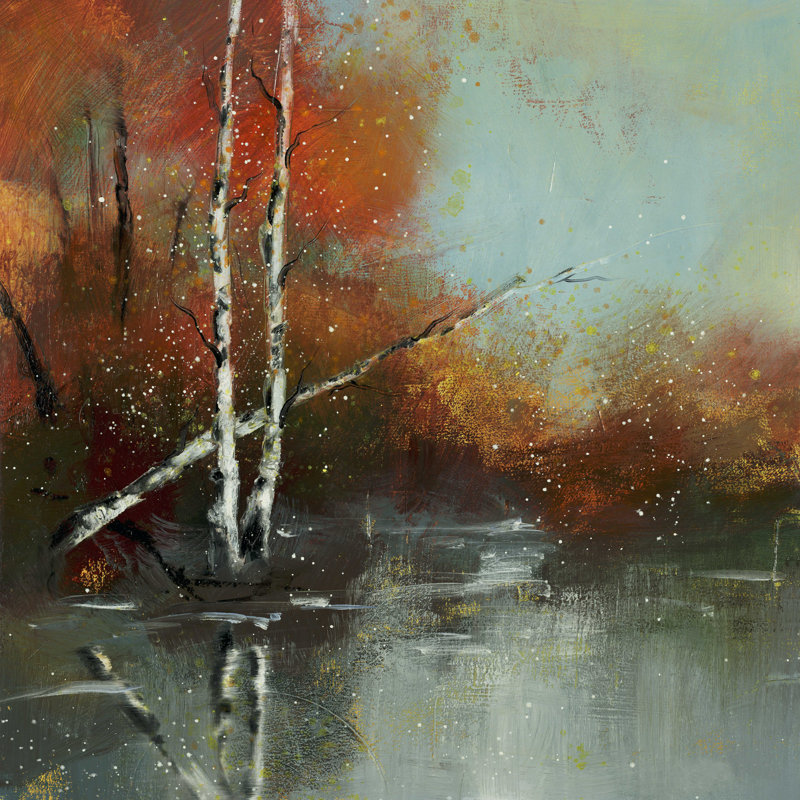 Hinterland 8 par DAG, Inc - peinture sur toile tendue, H 36 po x l 36 po x P 1,25 po