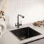 Belfry Kitchen Mascarenaz 17.32mm W Single Bowl Stainless Steel Drop-In Kitchen Sink