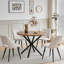 43.5cm H Upholstered Metal Parsons Chair-774491834-787382569