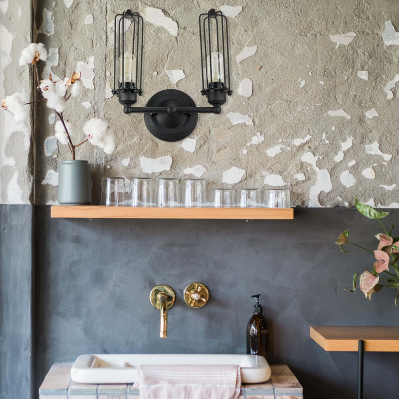 Dryden Steel Armed Sconce