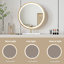 Makeup Vanity with Light mirror,4 drawers,Power Outlet