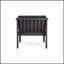 Fauteuil club en bois d'acacia durable avec coussins résistants à l'eau pour un confort et un style extérieurs.