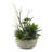 23'' Faux Succulent in Concrete Planter
