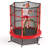 Costway Round Backyard Trampoline with Safety Enclosure-55709584