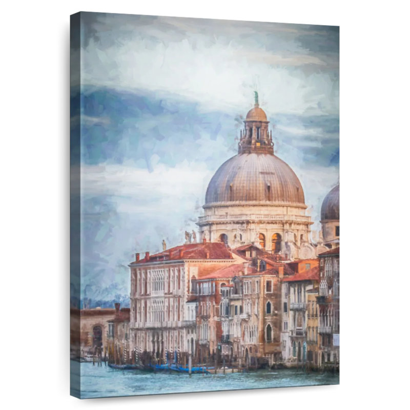 Aime Grand Canal And Sta. Maria Della Salute, 45" H x 30" W