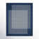 George Striped Area Rug in Navy/White
