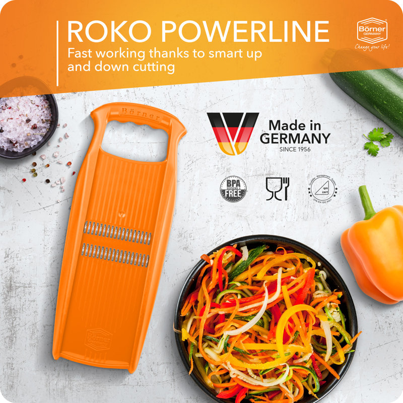 Borner Roko Power Series Cutter, Orange, Orange