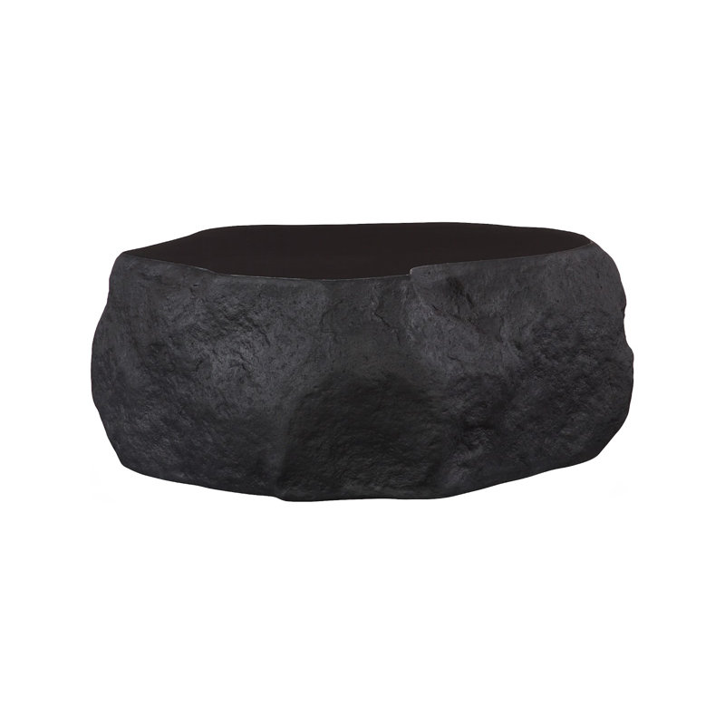 Quarry Coffee Table, Black Glamstone