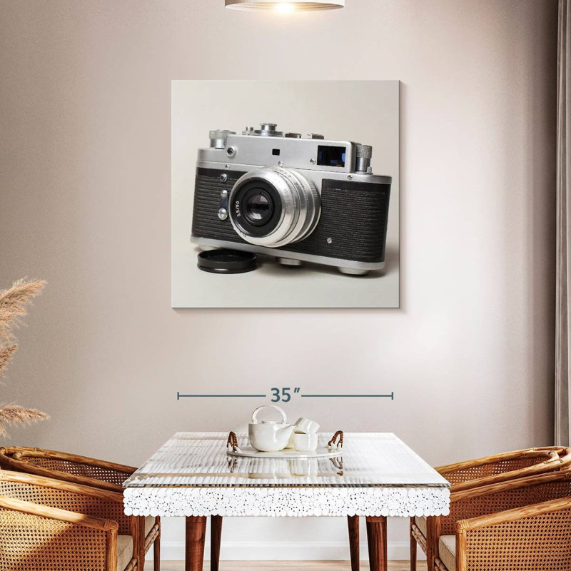 Senne Analog Camera, 36" H x 36" W