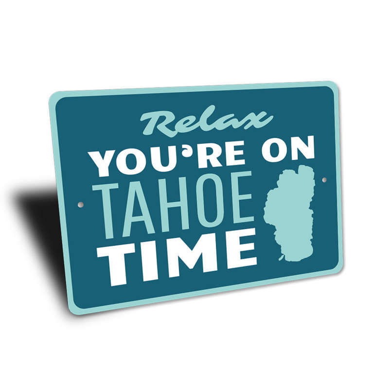 Signe Tahoe Time, H 12 po x l 18 po x P 0,06 po