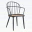 Ensemble de chaises de salle à manger élégantes avec pieds en métal et finition bouleau clair, parfait pour les décors modernes et industriels