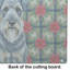 Planche à découper en verre Kerry Blue Terrier