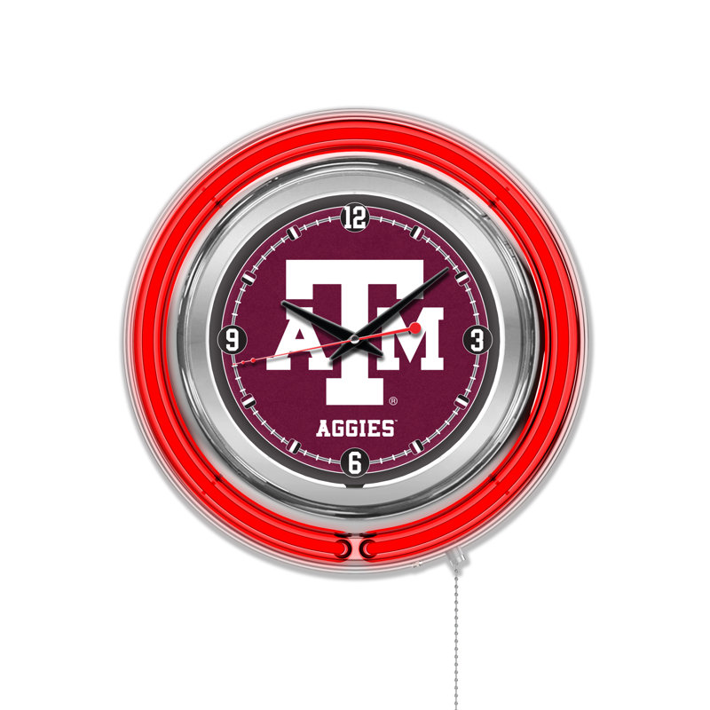 Horloge murale 15 po NCAA, Texas A&M
