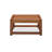 Solid Acacia Wood Low Coffee Table