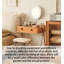 Palos Pine Solid Wood Vanity with Mirror