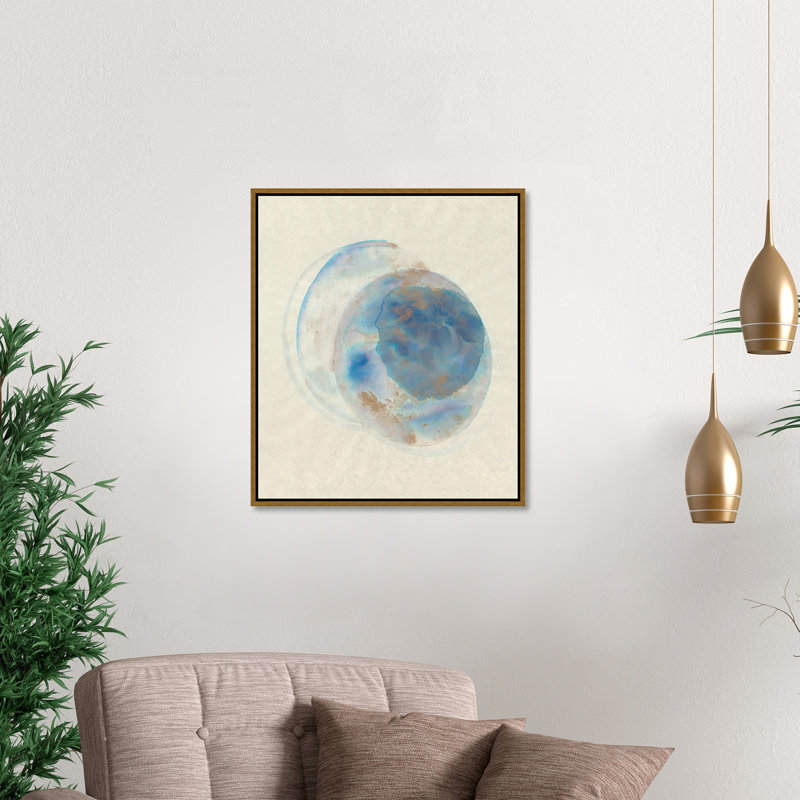 Mavi Daire I Painting by Danielle Davis