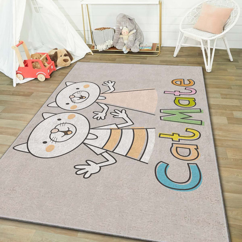 Luxurious Carpet, 100% Polyester, 70.9 x 110.2 inches | 740 g/m², Non-Slip Felt Dot Underside, Laminated Sponge for Comfort | Antibacterial, Easy to Clean, Machine Washable | Perfect for Living Room & Bedroom Décor