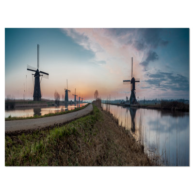 " Kinderijk Holland Panorama "