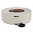 Outdoor Propane Fire Pit - 38.2" Round With Faux Stone Finish, Outside Fire Pit Table With 50000 BTU, Steel Burner, Lava Rocks, Waterproof Cover,Suitable For Patio,Backyard,Poolside-1968713254