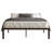 QUEEN SIZE METAL PLATFORM BED IN BLACK-1241800776-1241800772