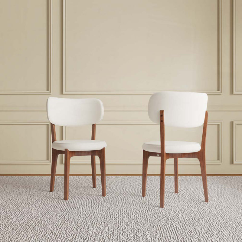 Chaises de salle à manger en similicuir