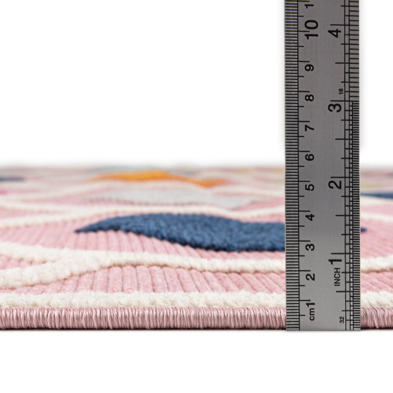 Noord Aruba Indoor/Outdoor Rug, Square 5'3"
