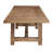 Almut Extendable Pine Solid Wood Dining Table