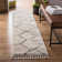 Triplett Fringe Shag Performance Abstract Rug