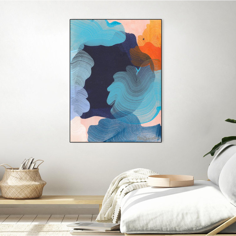«Th pensing about it» par Claire Desjardins, reproduction sur toile flottante, H 24 po x l 18 po