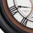 24” Illuminated Led Large Outdoor Decorative Clock With Thermometer And Hygrometer Combo