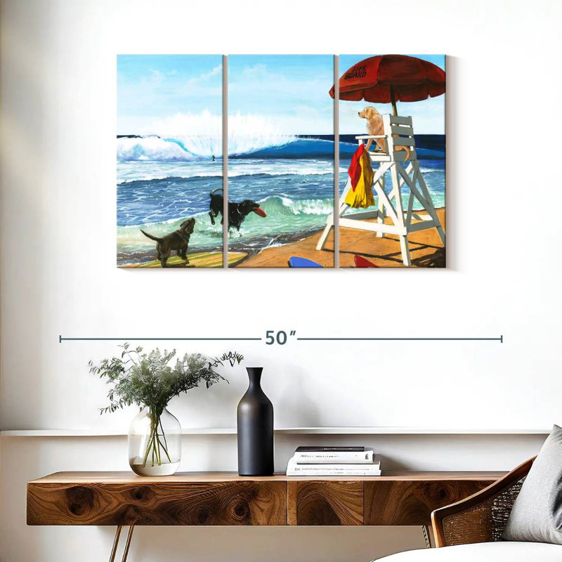 Guard Dog, 24" H x 38" W