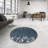Abstract Indoor Rug-504552422