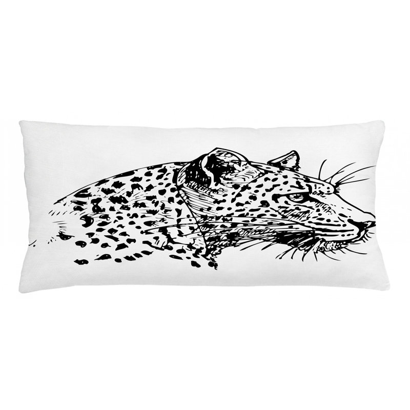Housse de coussin carré, 16 po x 36 po