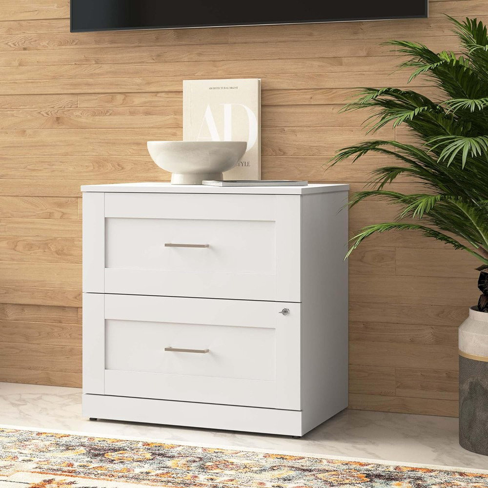 Bush Business Furniture Series A 36W 2Dwr Lateral File In Slate - WC84854P