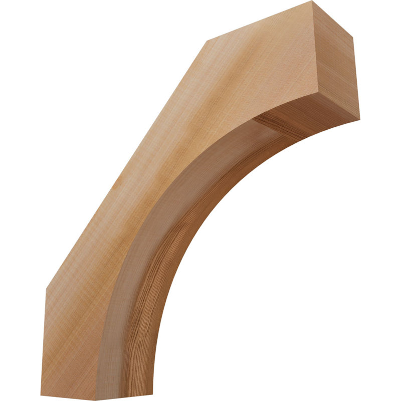Attelle de genou lisse Westlake, l 3 3 po x P 14 po x C 14 po Westlake, Cèdre rouge, H 14 po x l 3,5 po x P 14 po, Lisse