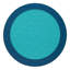 Halo Vinyl Round Placemat-640354539