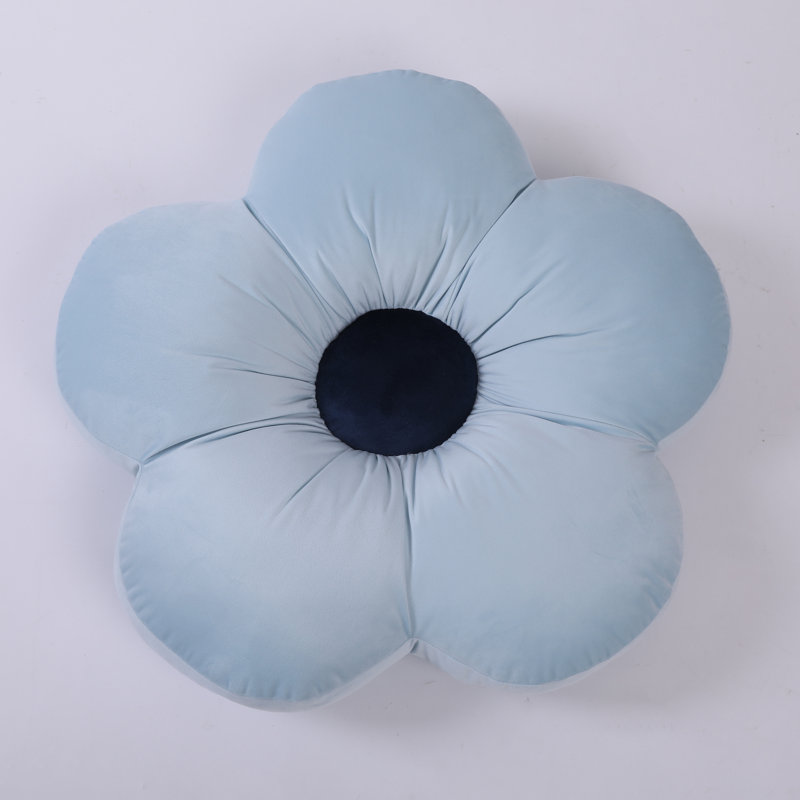 Coussin de sol Alexis, Bleu