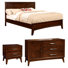 Ensemble de chambre configurable avec lit plateforme Dionn