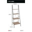 Tall 4 Level Living Room Steel Frame Ladder Bookcase and Office Display Shelf 60cm-25519633