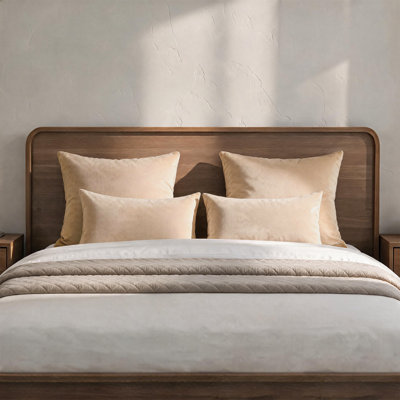 Ensemble de coussin lombaire en velours 12 po x 20 po, coussin décoratif doux