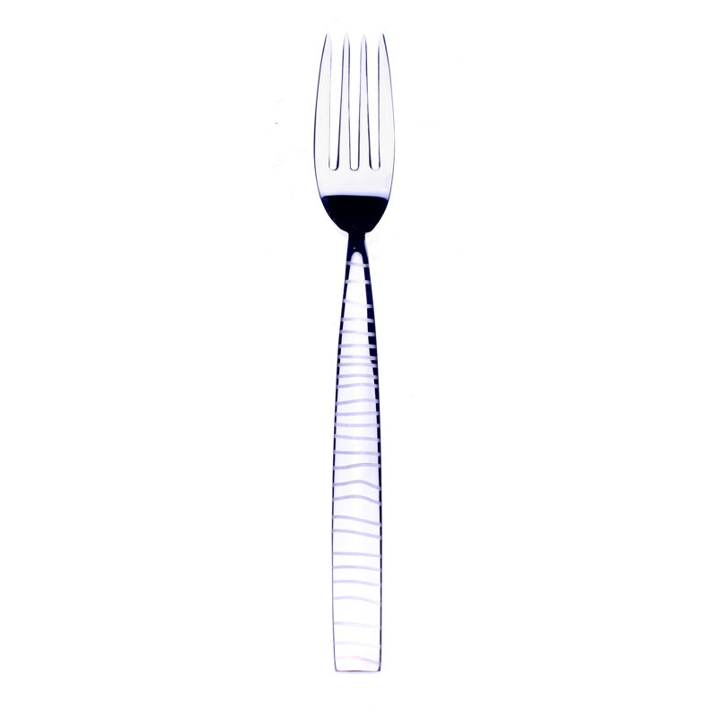 Tigre Salad / Dessert Fork, Silver