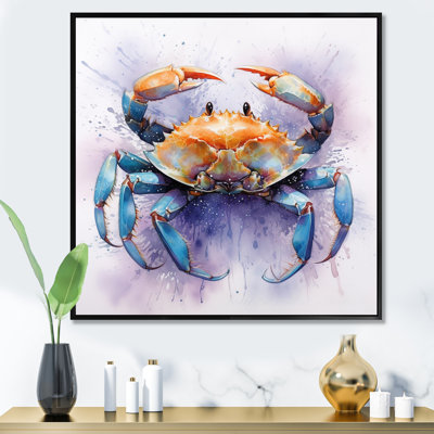 Crab Beachcombers VI sur impression sur toile