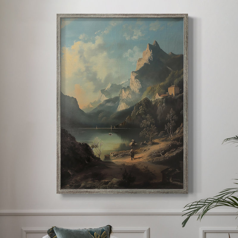 LANDSCAPES Series CD, reproduction encadrée - bois massif, H 11 po x l 9 po