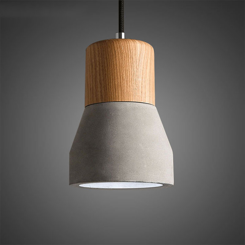 Gastonne 1 Head Cement Hanging Light Fixture