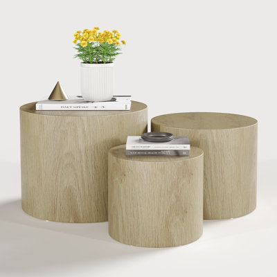 Nesting Coffee Table Set Of 3