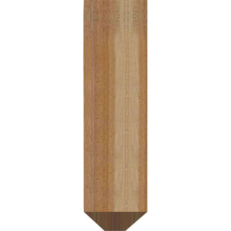 Support pour scie rugueuse Western C 6, l 6 po x P 18 po x H 22 po, H 22 po x l 6 po x P 18 po, Cèdre rouge de l'Ouest (brut)